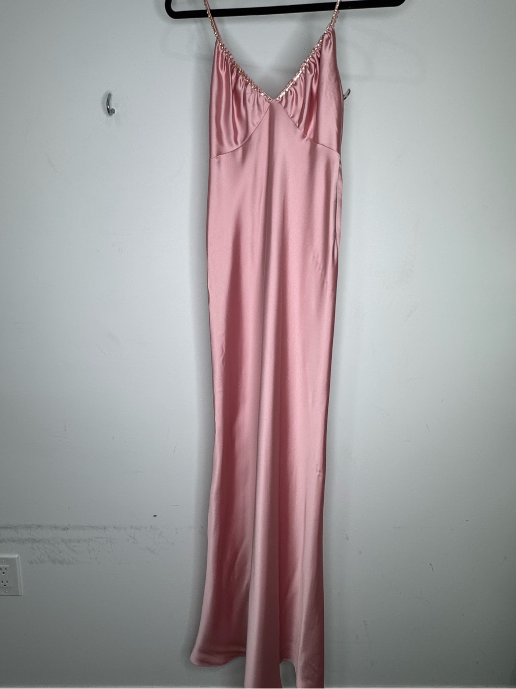 Loveshackfancy Bier Lace-Trim Midi-Dress Sienna Glow Size 2